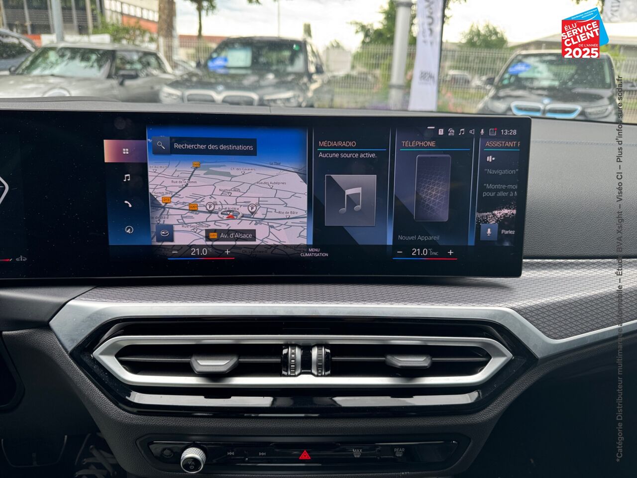 Véhicule d'occasion BMW SERIE 3 320DA XDRIVE 190CH M SPORT chez Dacia Belfort
