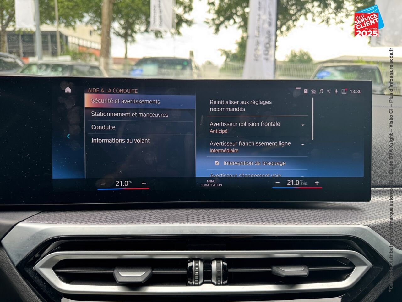 Véhicule d'occasion BMW SERIE 3 320DA XDRIVE 190CH M SPORT chez Dacia Belfort