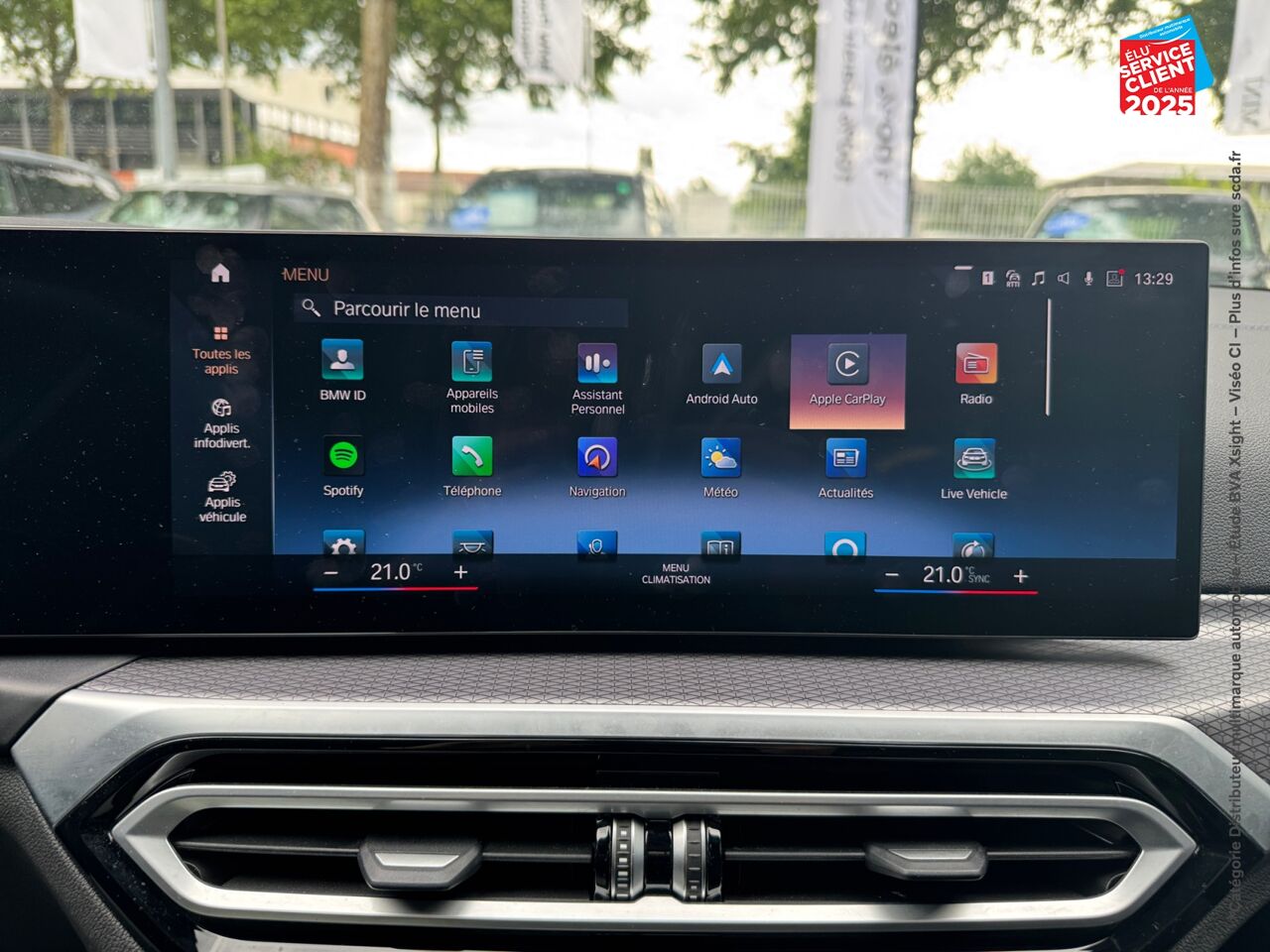 Véhicule d'occasion BMW SERIE 3 320DA XDRIVE 190CH M SPORT chez Dacia Belfort