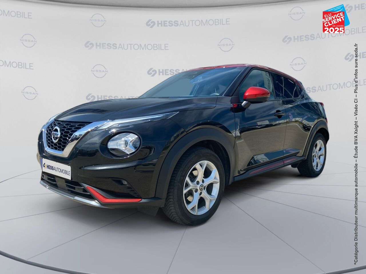 Véhicule d'occasion NISSAN JUKE 1.0 DIG-T 114CH N-DESIGN DCT 2021.5 chez Dacia Strasbourg
