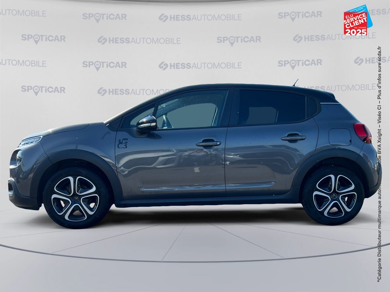 Véhicule d'occasion CITROEN C3 PURETECH 82CH GRAPHIC SS E6.D-TEMP chez Hyundai Epernay