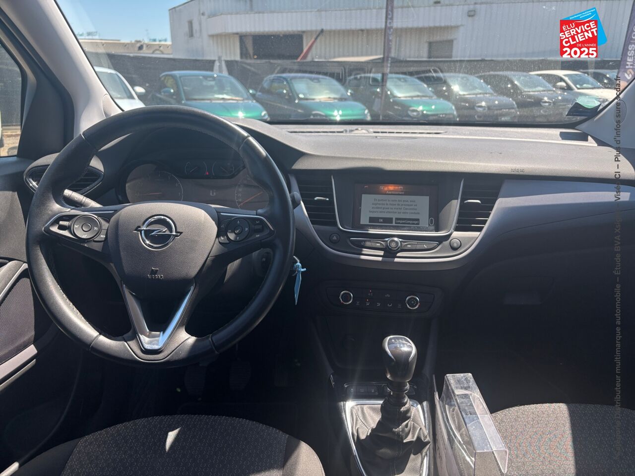 Véhicule d'occasion OPEL CROSSLAND 1.2 TURBO 110CH ELEGANCE BUSINESS chez Peugeot Hirson