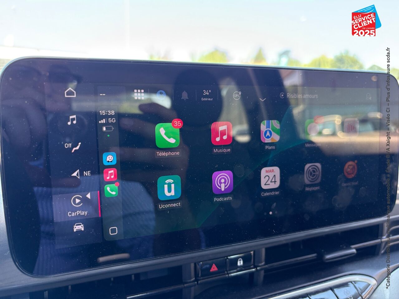 Véhicule d'occasion FIAT 500 E 118CH ICONE GPS chez Opel Saint-Dizier