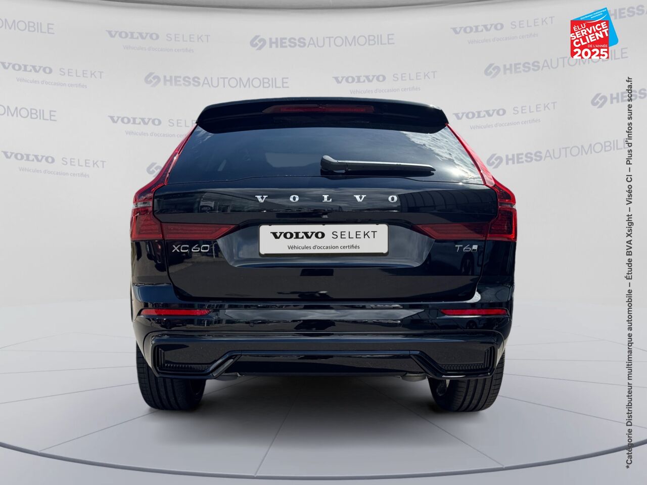 Véhicule neuf VOLVO XC60 XC60 XC60 ULTRA T6 AWD HYBRIDE RECHARGEABLE HYBRIDE RECHARGEABLE ESSENCE DARK chez Volvo Metz