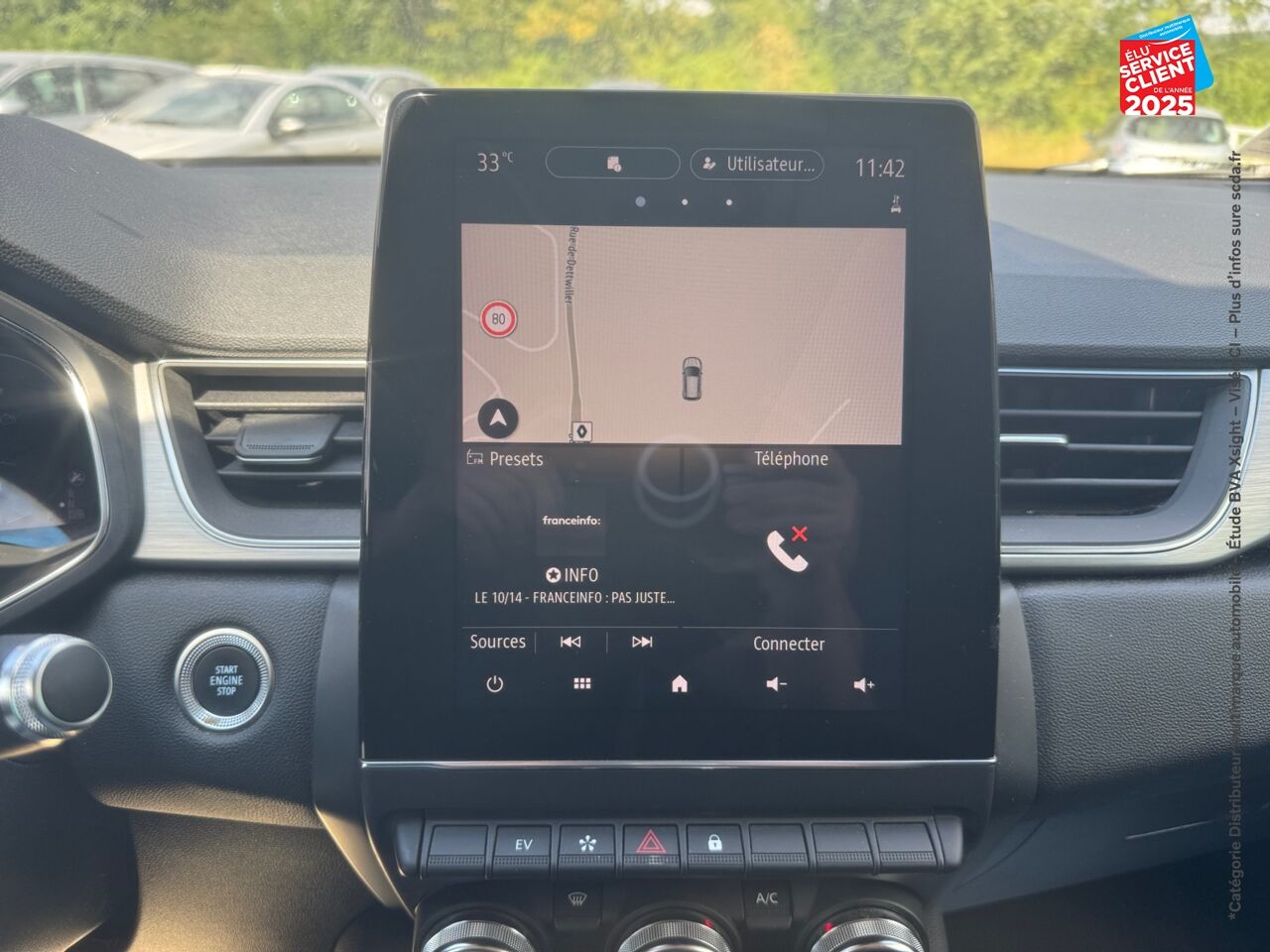 Véhicule d'occasion RENAULT CAPTUR 1.6 E-TECH PLUG-IN 160CH INTENS chez Nissan Strasbourg