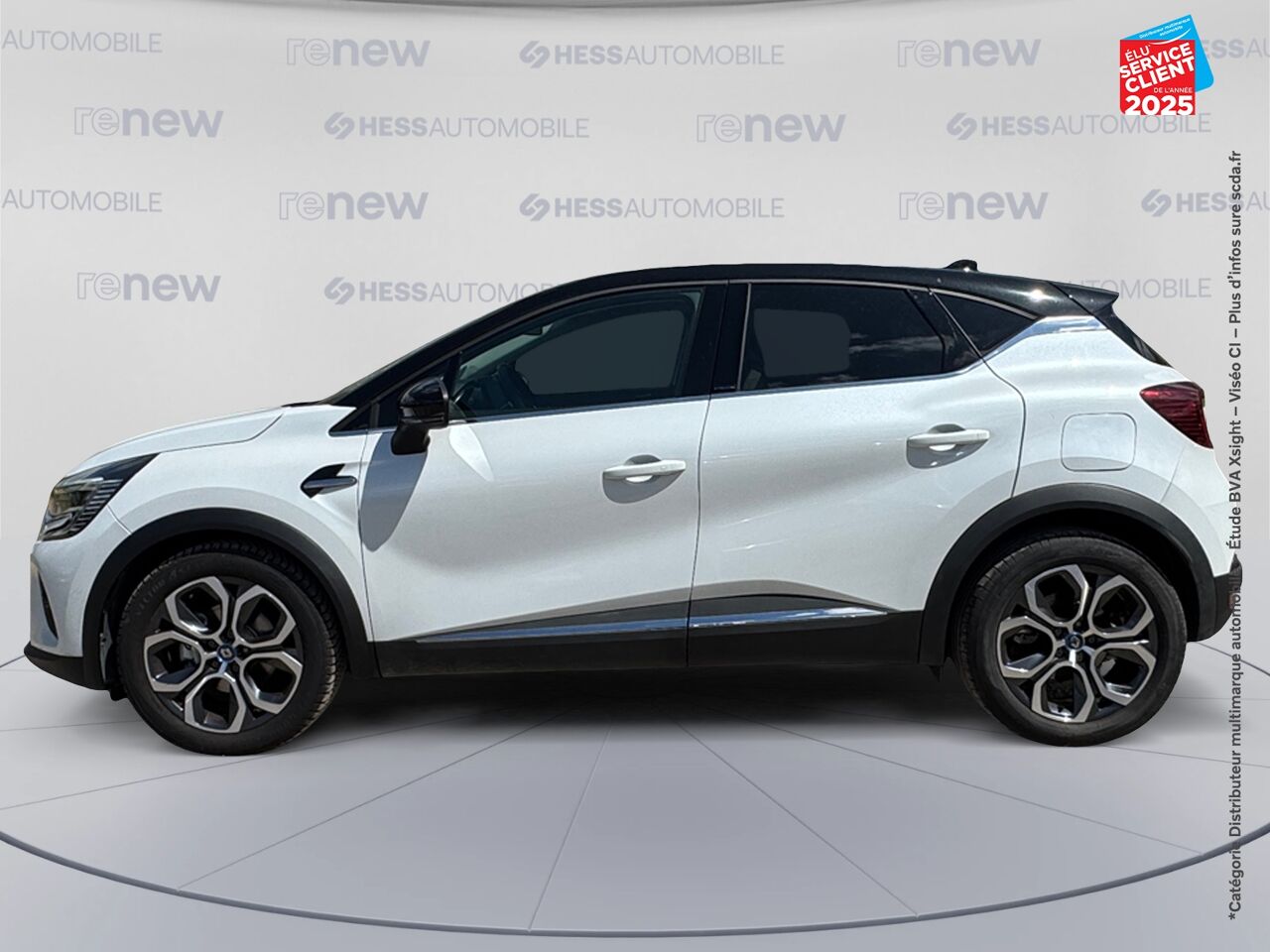 Véhicule d'occasion RENAULT CAPTUR 1.6 E-TECH PLUG-IN 160CH INTENS chez Nissan Strasbourg