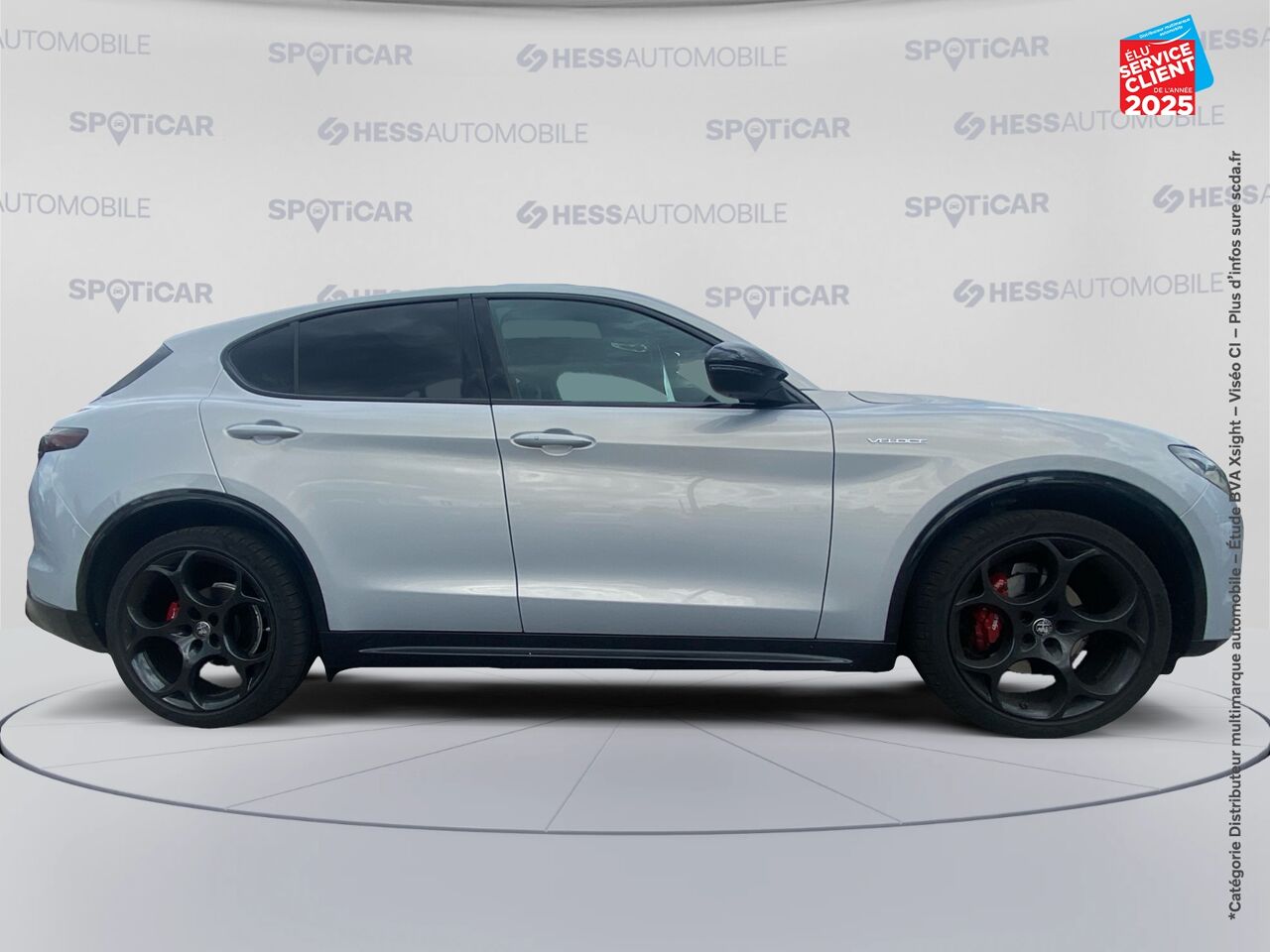 Véhicule d'occasion ALFA ROMEO STELVIO 2.2 DIESEL 210CH VELOCE Q4 AT8 chez BMW Mulhouse
