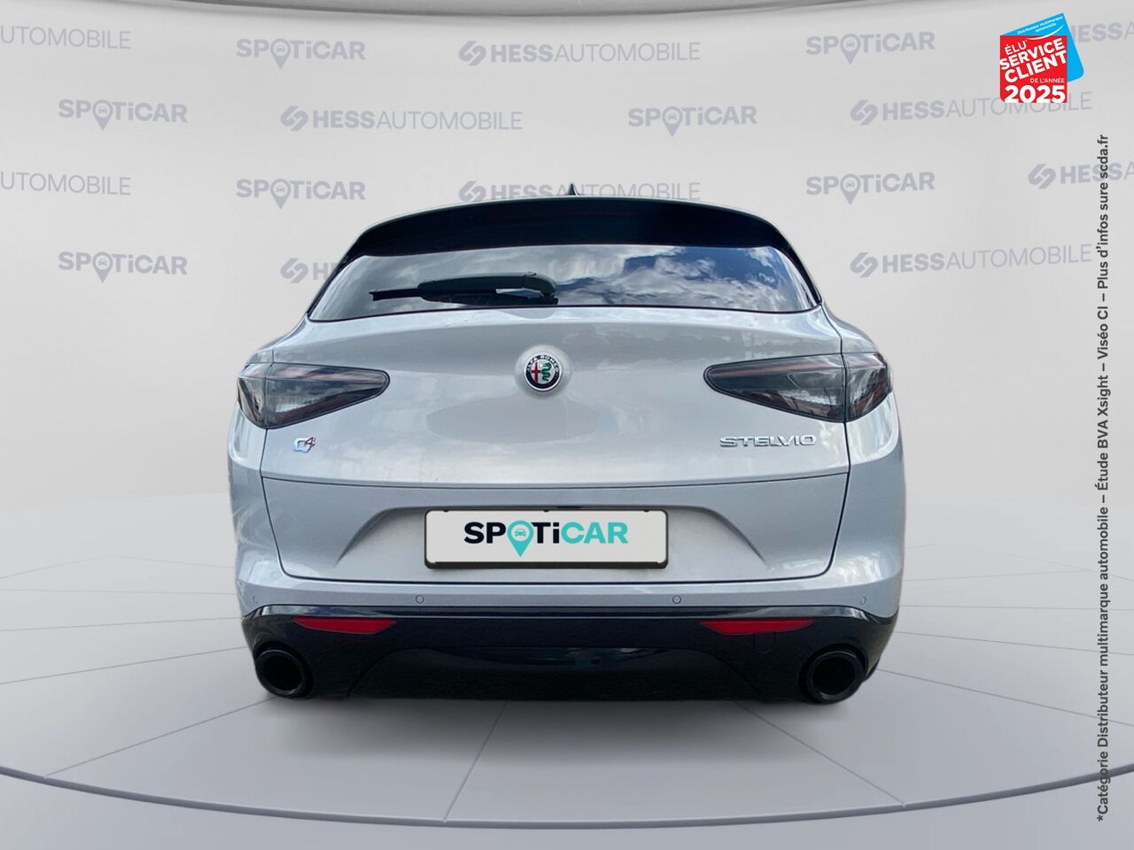 Véhicule d'occasion ALFA ROMEO STELVIO 2.2 DIESEL 210CH VELOCE Q4 AT8 chez BMW Mulhouse