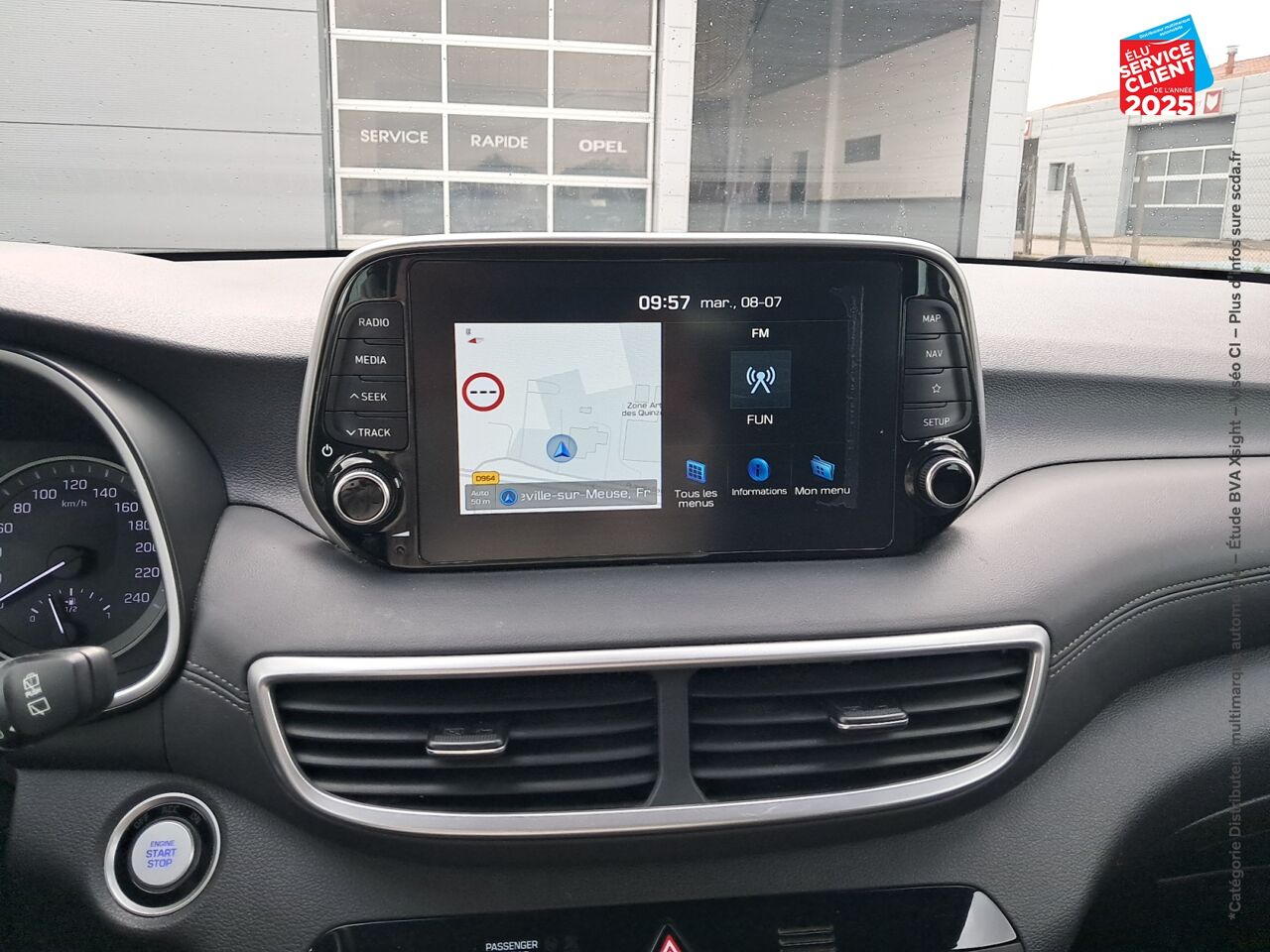 Véhicule d'occasion HYUNDAI TUCSON 1.6 CRDI 136CH EXECUTIVE DCT-7 EURO6D-EVAP chez Hyundai Chalons