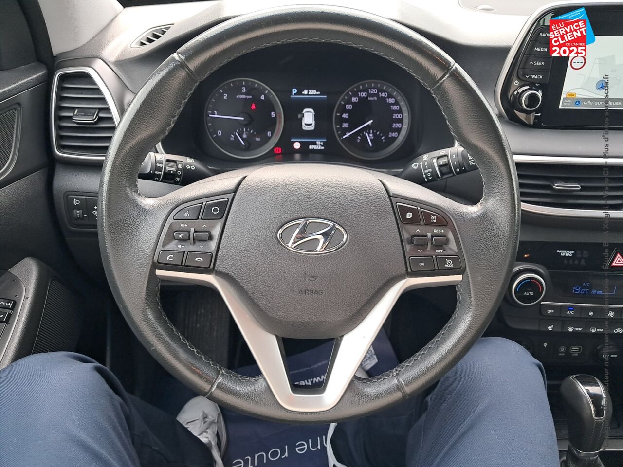 Véhicule d'occasion HYUNDAI TUCSON 1.6 CRDI 136CH EXECUTIVE DCT-7 EURO6D-EVAP chez Hyundai Chalons