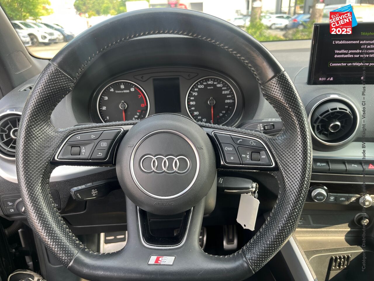 Véhicule d'occasion AUDI Q2 1.4 TFSI 150CH COD S LINE S TRONIC 7 chez Opel Verdun