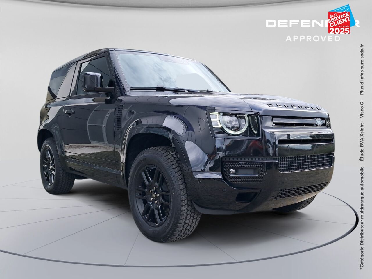 Véhicule d'occasion LAND-ROVER DEFENDER 90 3.0 D250 HARD TOP X-DYNAMIC SE chez Renault Saint-Louis