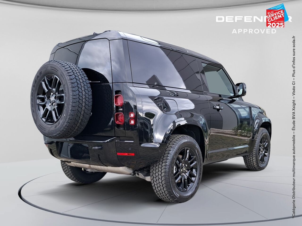 Véhicule d'occasion LAND-ROVER DEFENDER 90 3.0 D250 HARD TOP X-DYNAMIC SE chez Renault Saint-Louis