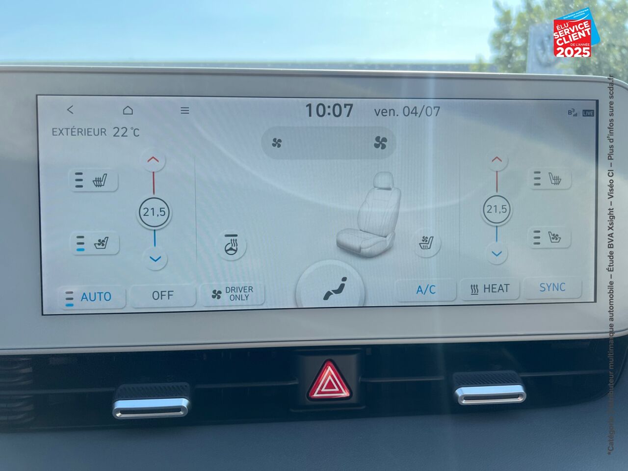 Véhicule d'occasion HYUNDAI IONIQ 5 77 KWH - 325CH EXECUTIVE HTRAC chez Toyota Metz