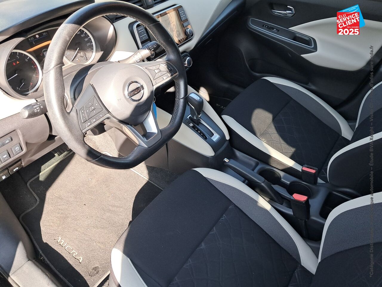 Véhicule d'occasion NISSAN MICRA 1.0 IG-T 92CH MADE IN FRANCE XTRONIC 2021 chez Renault Colmar