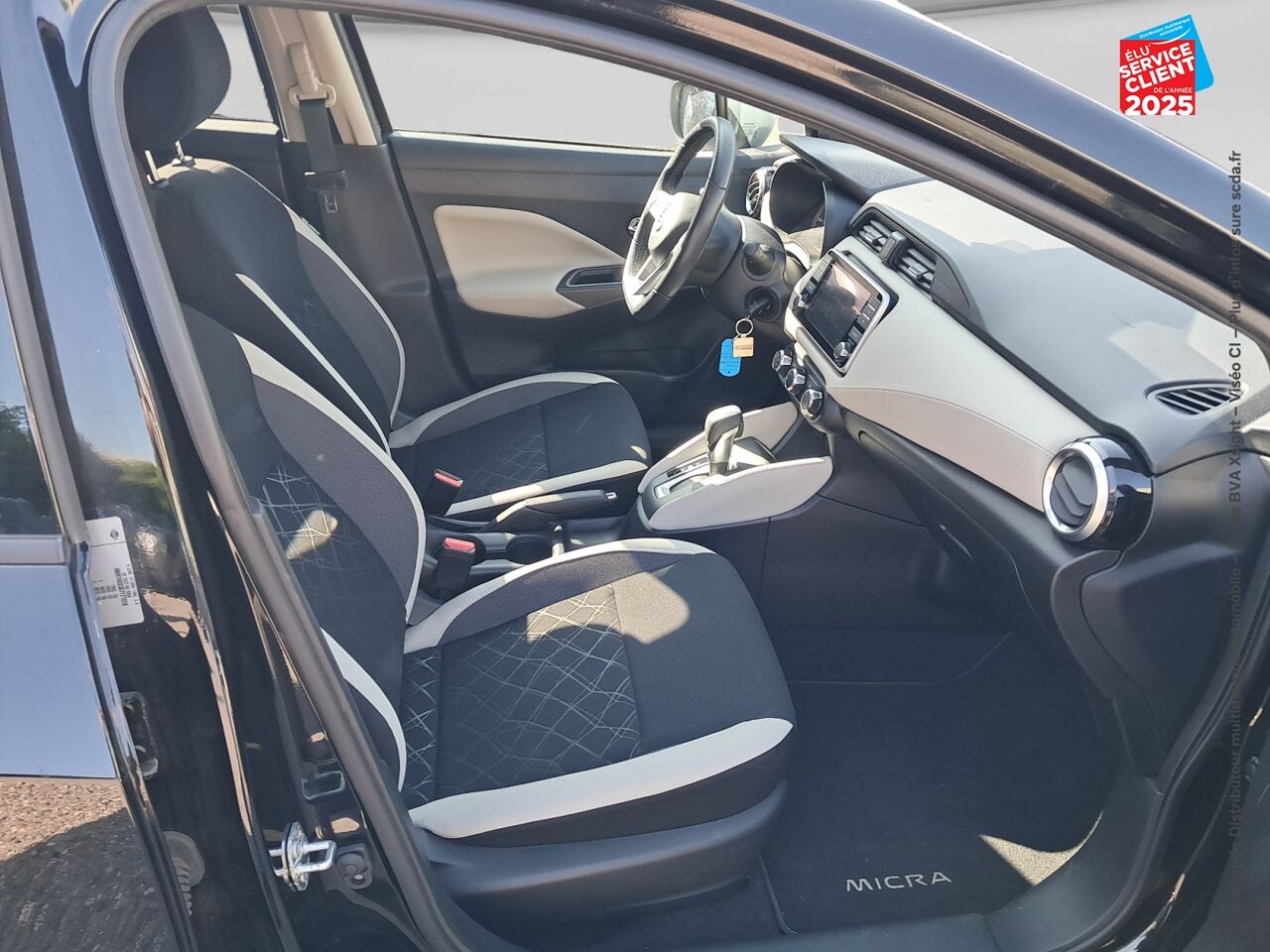 Véhicule d'occasion NISSAN MICRA 1.0 IG-T 92CH MADE IN FRANCE XTRONIC 2021 chez Renault Colmar