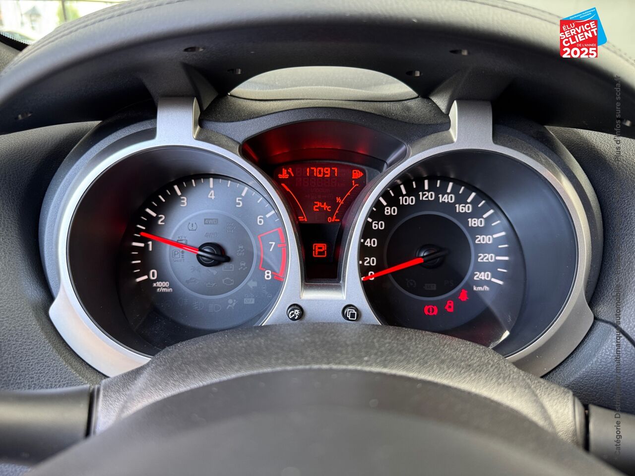 Véhicule d'occasion NISSAN JUKE 1.6L 117CH N-CONNECTA XTRONIC GPS chez Nissan Juke occasion