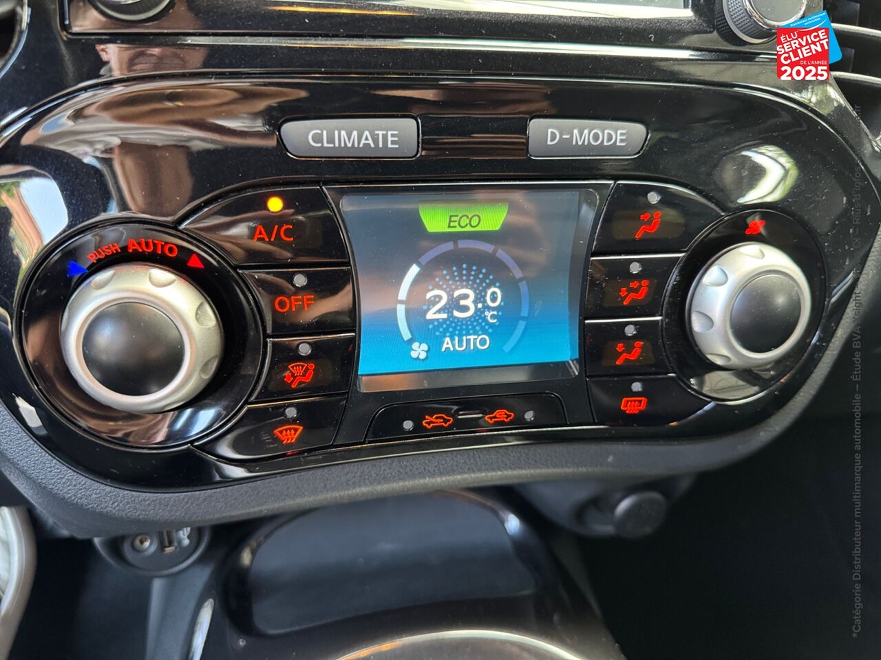 Véhicule d'occasion NISSAN JUKE 1.6L 117CH N-CONNECTA XTRONIC GPS chez Nissan Juke occasion