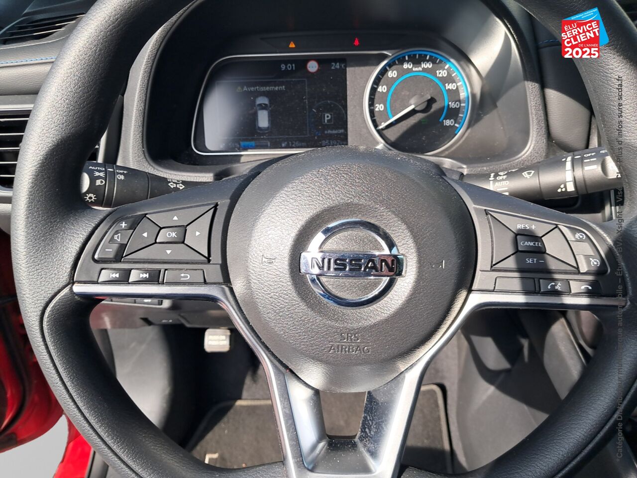 Véhicule d'occasion NISSAN LEAF 150CH 40KWH VISIA 21 chez Renault Colmar