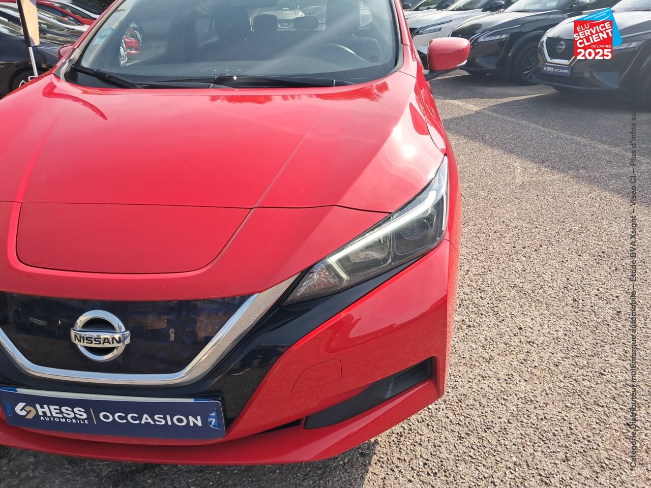 Véhicule d'occasion NISSAN LEAF 150CH 40KWH VISIA 21 chez Renault Colmar