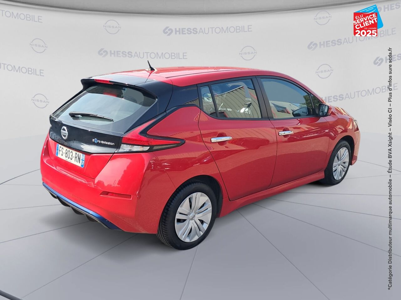 Véhicule d'occasion NISSAN LEAF 150CH 40KWH VISIA 21 chez Renault Colmar