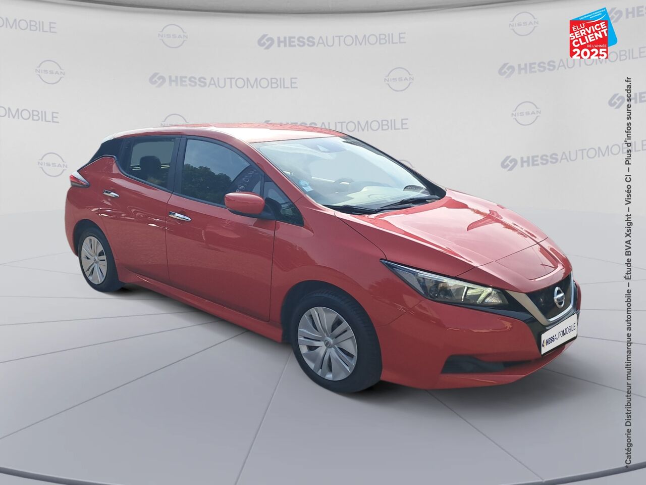 Véhicule d'occasion NISSAN LEAF 150CH 40KWH VISIA 21 chez Renault Colmar