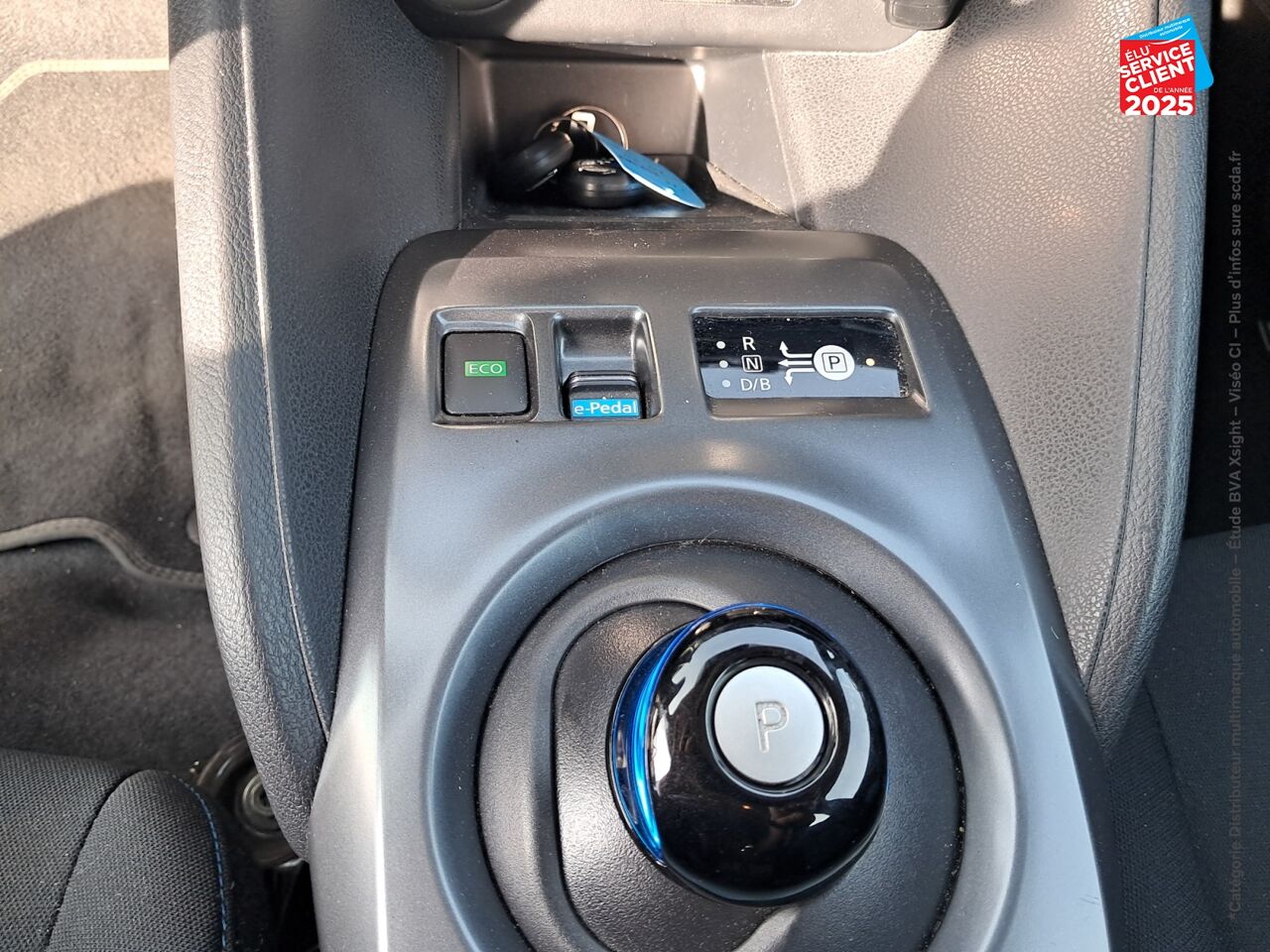 Véhicule d'occasion NISSAN LEAF 150CH 40KWH VISIA 21 chez Renault Colmar