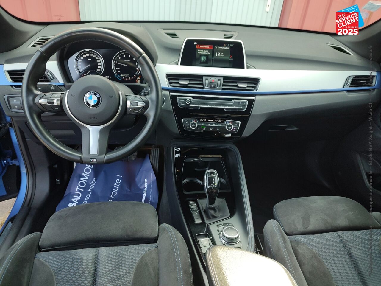Véhicule d'occasion BMW X1 SDRIVE18IA 140CH M SPORT DKG7 EURO6D-T chez Toyota Verdun