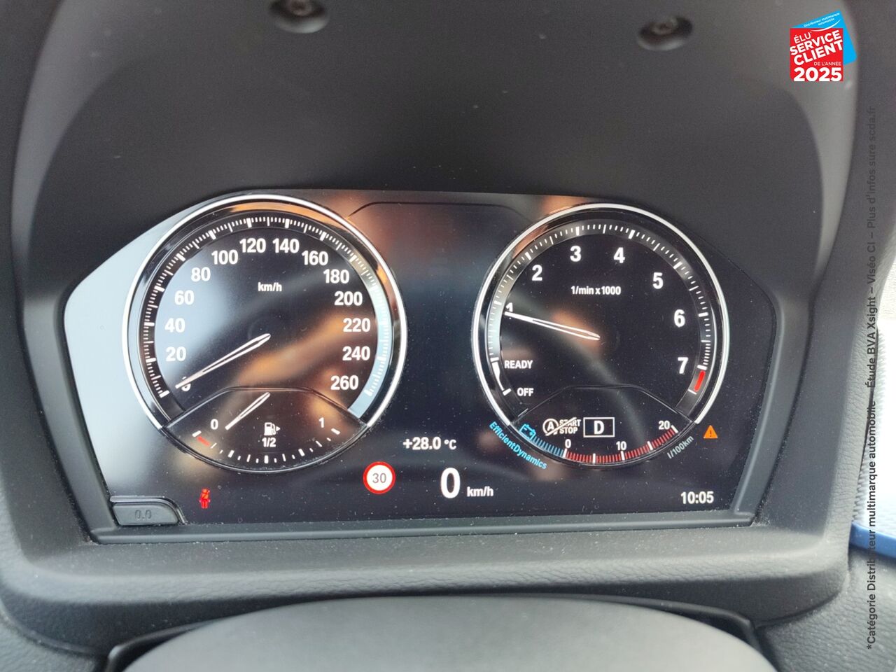 Véhicule d'occasion BMW X1 SDRIVE18IA 140CH M SPORT DKG7 EURO6D-T chez Toyota Verdun