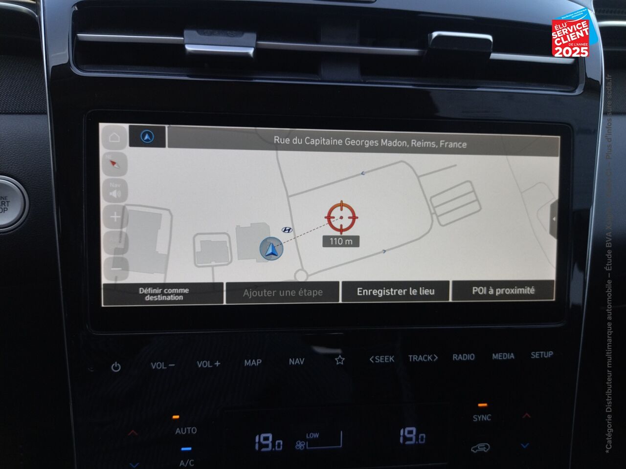 Véhicule d'occasion HYUNDAI TUCSON 1.6 T-GDI 230CH HYBRID CREATIVE BVA6 CAMERA GPS chez Renault Colmar