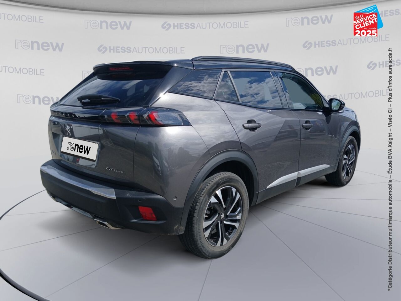 Véhicule d'occasion PEUGEOT 2008 1.2 PURETECH 130CH SS GT LINE 7CV chez Hyundai Reims