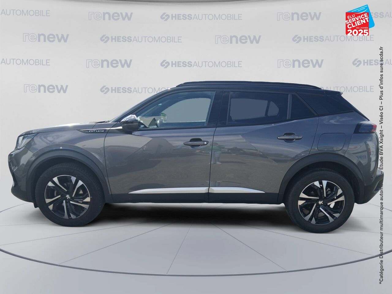 Véhicule d'occasion PEUGEOT 2008 1.2 PURETECH 130CH SS GT LINE 7CV chez Hyundai Reims