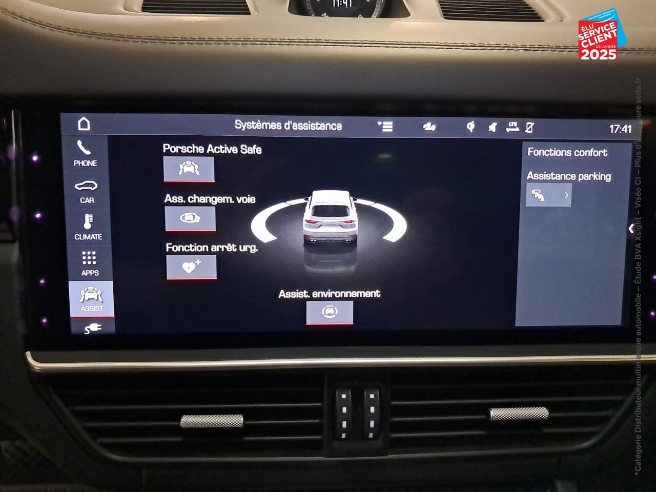 Véhicule d'occasion PORSCHE CAYENNE 3.0 462CH E-HYBRID chez BMW Besançon