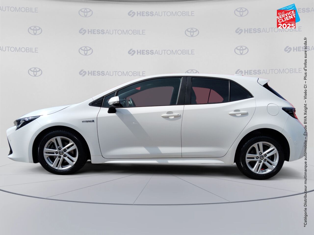 Véhicule d'occasion TOYOTA COROLLA 122H DYNAMIC BUSINESS + PROGRAMME BEYOND ZERO ACADEMY MY21 CAMERA GPS chez Renault Sélestat