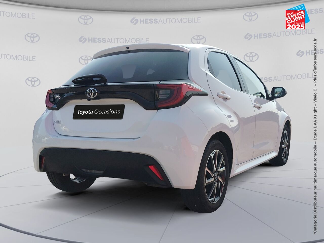 Véhicule d'occasion TOYOTA YARIS 120 VVT-I DESIGN 5P MY22 chez Toyota Sarreguemines