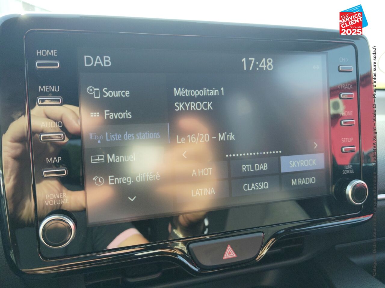 Véhicule d'occasion TOYOTA YARIS 120 VVT-I DESIGN 5P MY22 chez Toyota Sarreguemines