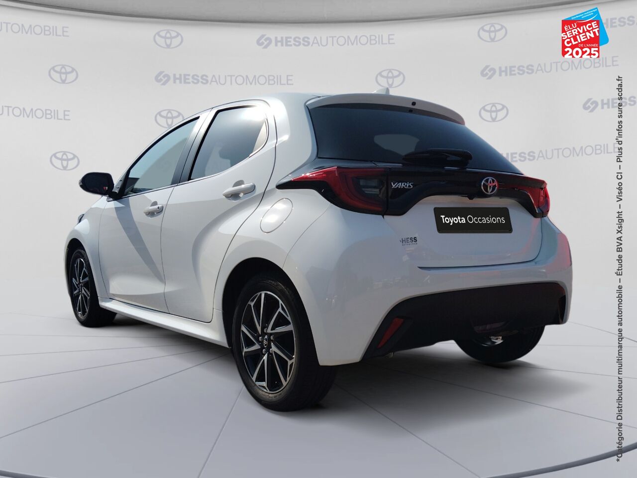 Véhicule d'occasion TOYOTA YARIS 120 VVT-I DESIGN 5P MY22 chez Toyota Sarreguemines