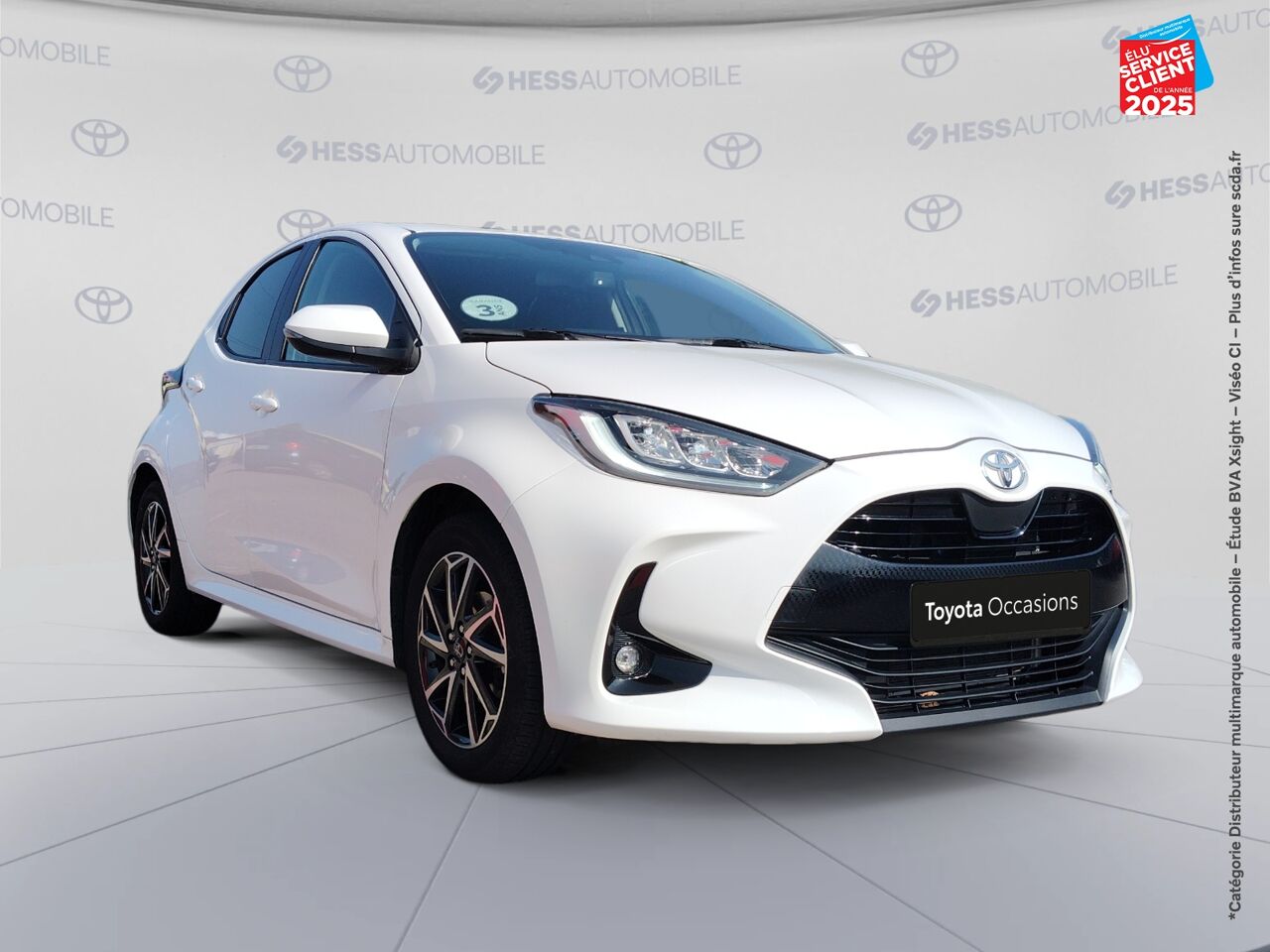Véhicule d'occasion TOYOTA YARIS 120 VVT-I DESIGN 5P MY22 chez Toyota Sarreguemines