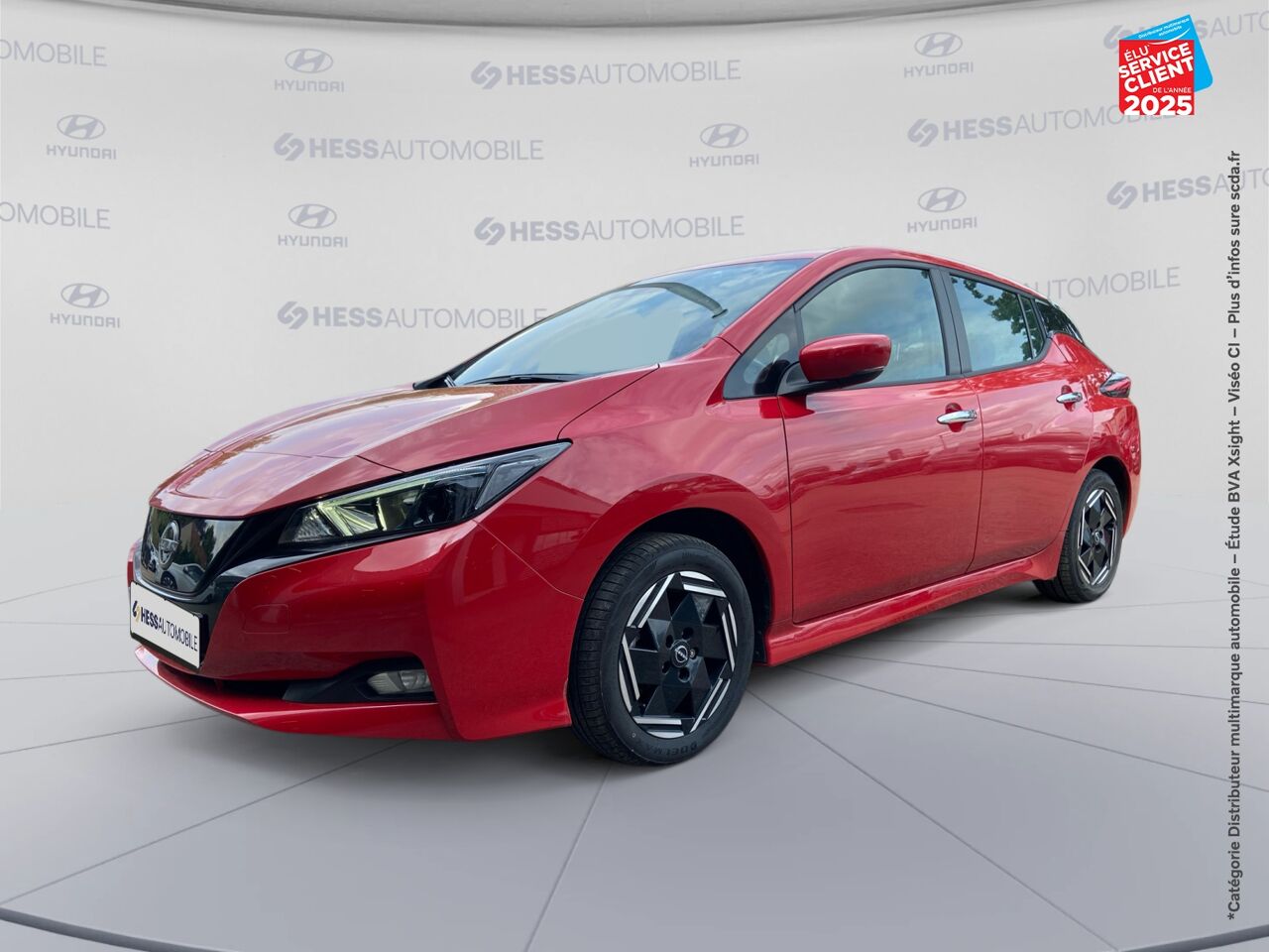Véhicule d'occasion NISSAN LEAF 150CH 40KWH ACENTA 22 chez Toyota Thionville