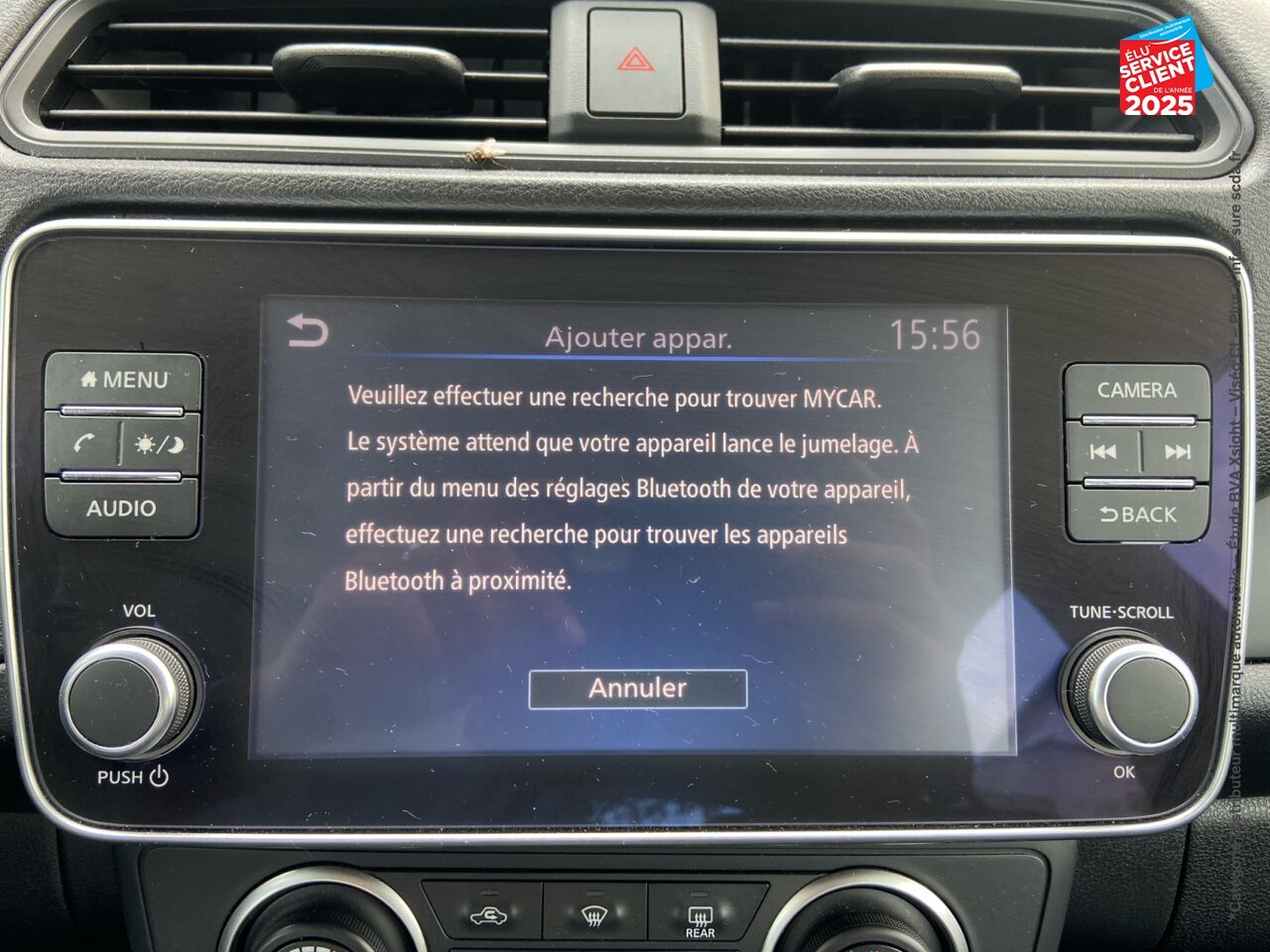 Véhicule d'occasion NISSAN LEAF 150CH 40KWH ACENTA 22 chez Toyota Thionville