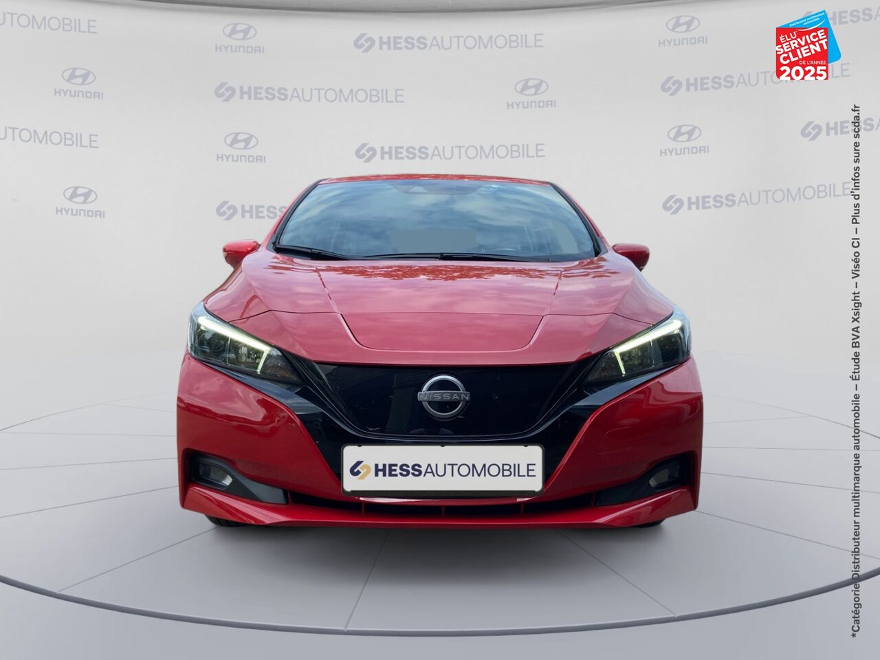 Véhicule d'occasion NISSAN LEAF 150CH 40KWH ACENTA 22 chez Toyota Thionville