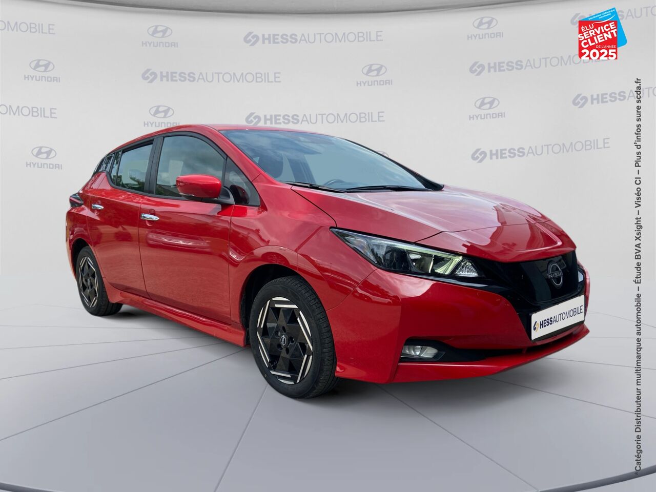 Véhicule d'occasion NISSAN LEAF 150CH 40KWH ACENTA 22 chez Toyota Thionville