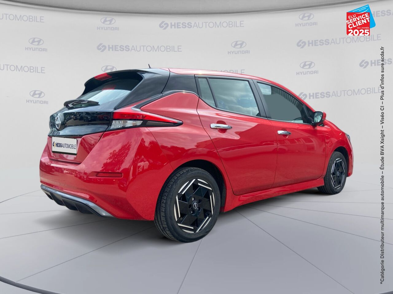 Véhicule d'occasion NISSAN LEAF 150CH 40KWH ACENTA 22 chez Toyota Thionville