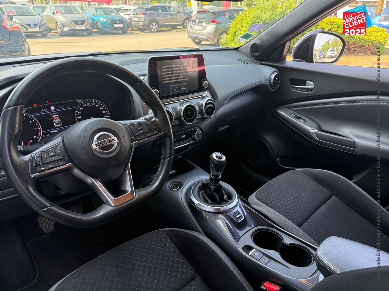 Véhicule d'occasion NISSAN JUKE 1.0 DIG-T 114CH N-CONNECTA 2021.5 chez Renault Sélestat