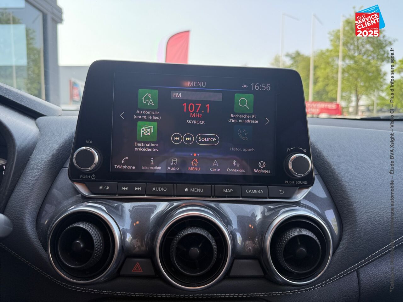 Véhicule d'occasion NISSAN JUKE 1.0 DIG-T 114CH N-CONNECTA 2021.5 chez Renault Sélestat