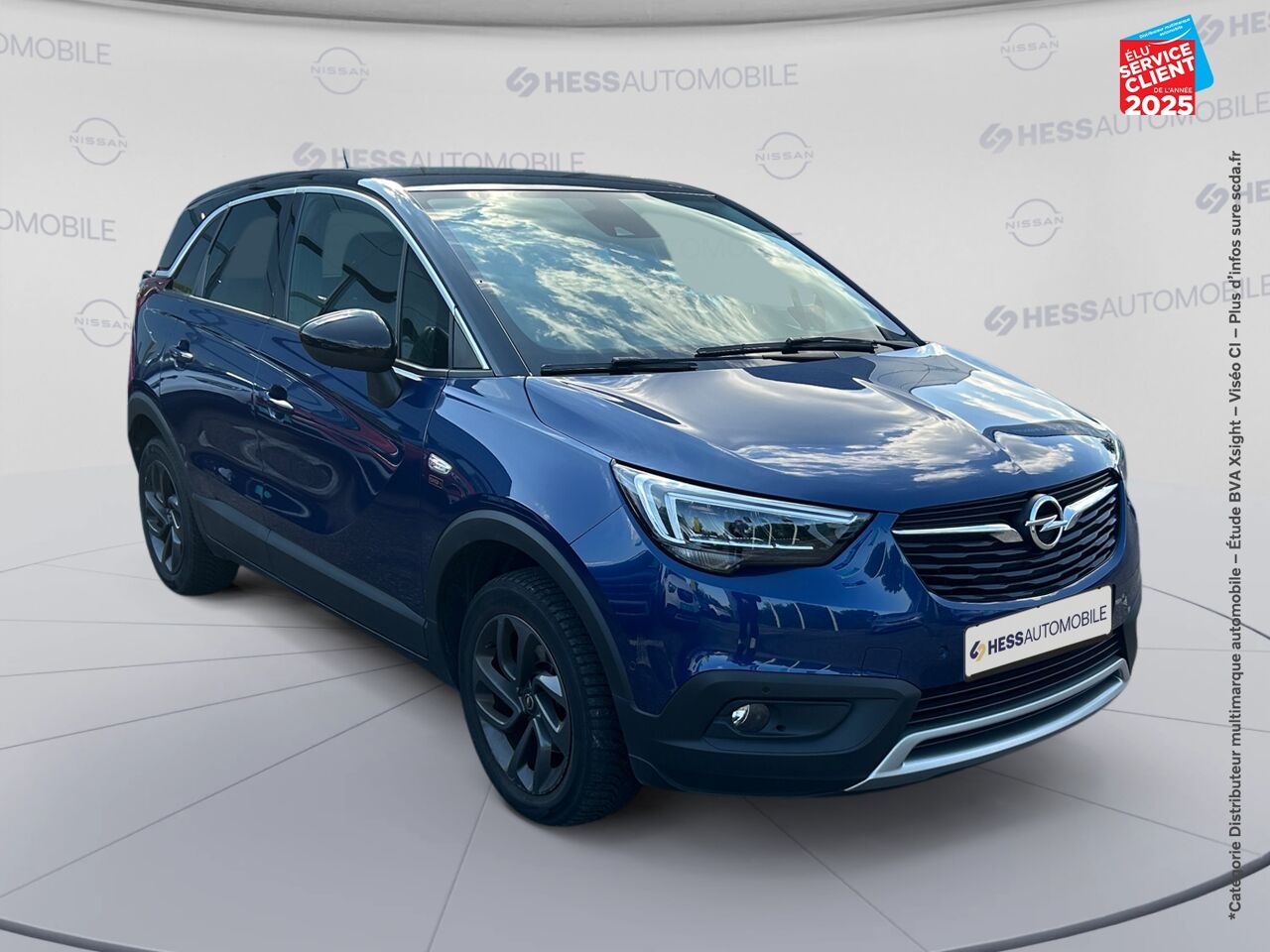 Véhicule d'occasion OPEL CROSSLAND X 1.2 TURBO 130CH OPEL 2020 EURO 6D-T chez Renault Colmar