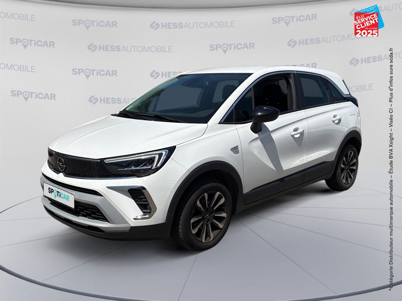 Véhicule d'occasion OPEL CROSSLAND 1.5 D 110CH ELEGANCE GPS chez Toyota Saint Dizier