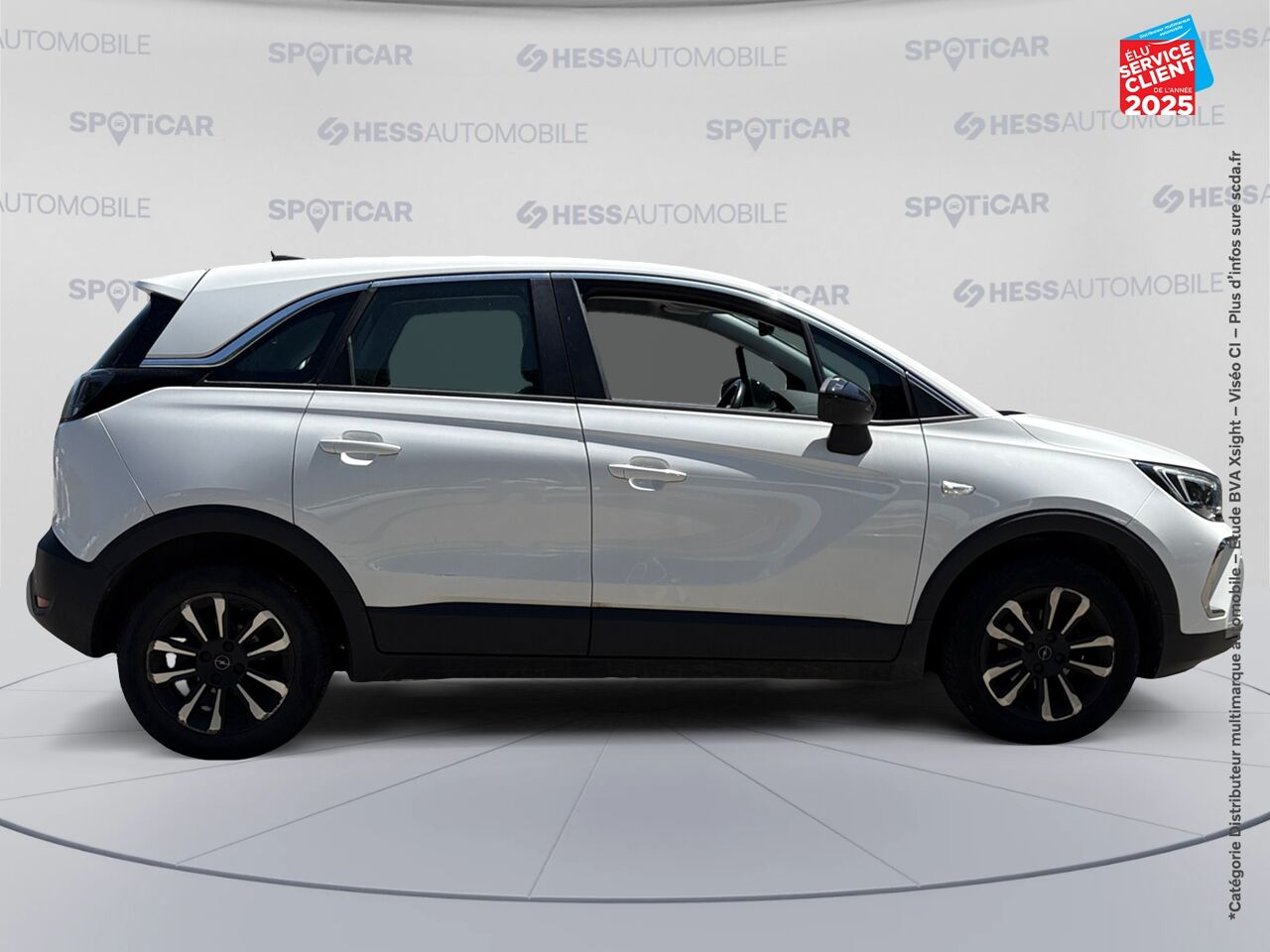 Véhicule d'occasion OPEL CROSSLAND 1.5 D 110CH ELEGANCE GPS chez Toyota Saint Dizier