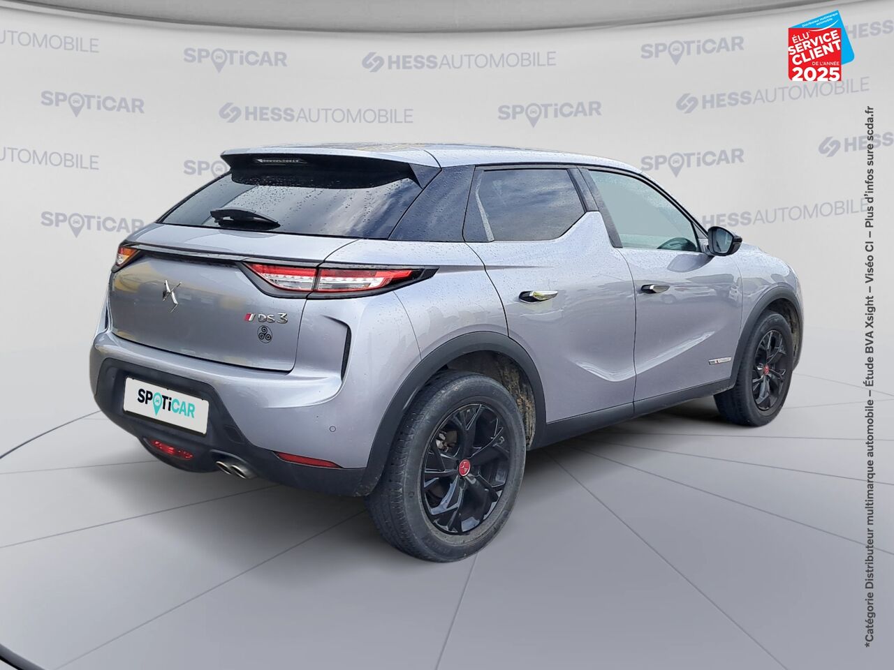 Véhicule d'occasion DS DS 3 CROSSBACK PURETECH 130CH PERFORMANCE LINE AUTOMATIQUE chez Volvo Chalons