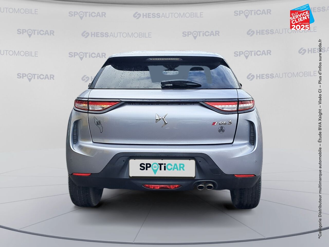 Véhicule d'occasion DS DS 3 CROSSBACK PURETECH 130CH PERFORMANCE LINE AUTOMATIQUE chez Volvo Chalons